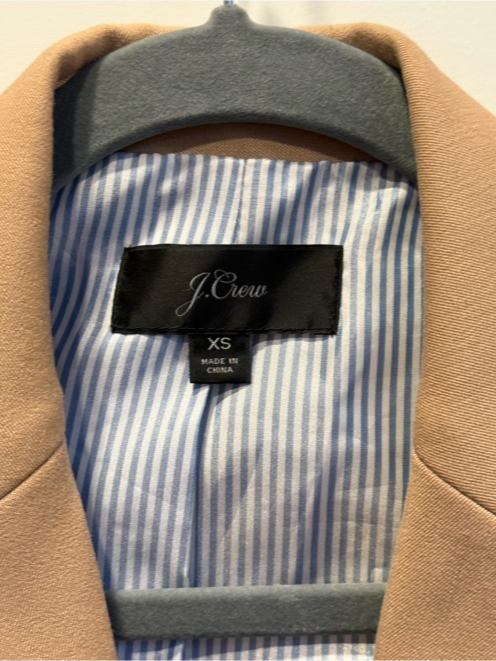 J. Crew Camel/Tan Tailored Two-Button Blazer - Picture 3 of 5